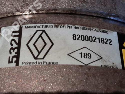 AC compressor RENAULT LAGUNA II (BG0/1_) 1.9 dCi (BG08, BG0G) | BP1449378M34 