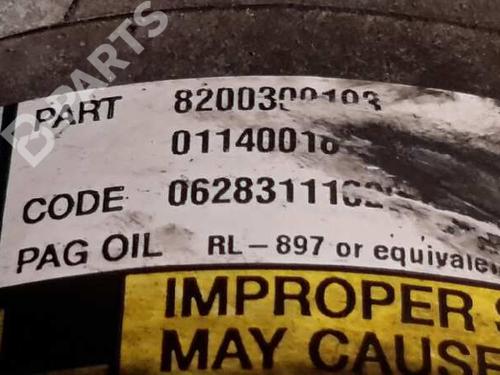 AC compressor RENAULT MEGANE II (BM0/1_, CM0/1_) 1.9 dCi (BM0G, CM0G) | BP1499598M34 