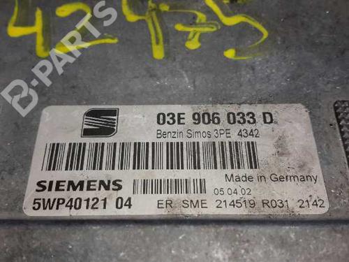 Engine control unit (ECU) SEAT IBIZA III (6L1) 1.2 | BP1208651M57 