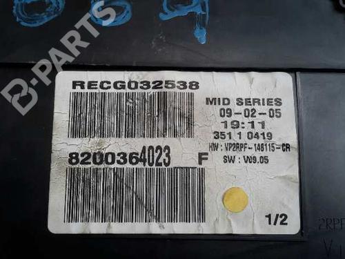 Instrument cluster RENAULT MEGANE II (BM0/1_, CM0/1_)  | BP1499584C47 