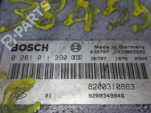 Engine control unit (ECU) RENAULT MEGANE II (BM0/1_, CM0/1_) 1.9 dCi (BM0G, CM0G) | BP1499602M57 