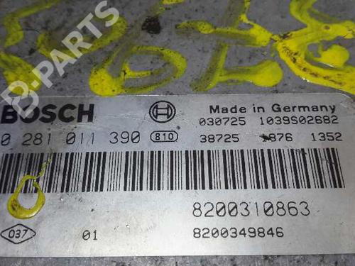 Engine control unit (ECU) RENAULT SCÉNIC II (JM0/1_) 1.9 D | BP1208743M57 