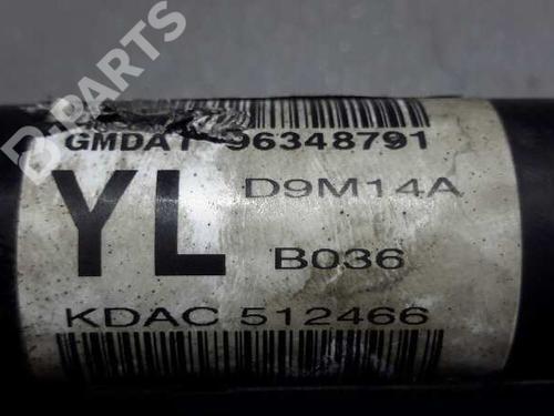 Right front driveshaft CHEVROLET AVEO / KALOS Hatchback (T250, T255) 1.4 | BP1208820M39 