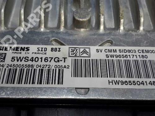 Engine control unit (ECU) PEUGEOT 407 (6D_) 2.0 HDi 135 (6DRHRH, 6DRHRE, 6DRHRG, 6DRHRJ) | BP1402022M57 