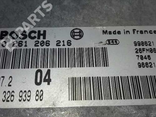 Engine control unit (ECU) PEUGEOT 206 Hatchback (2A/C) 1.6 i | BP1431381M57 
