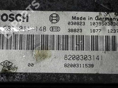 Engine control unit (ECU) RENAULT LAGUNA II (BG0/1_)  | BP1449588M57 