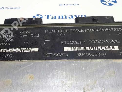 Engine control unit (ECU) PEUGEOT 206 Hatchback (2A/C) 1.9 D | BP1561202M57 