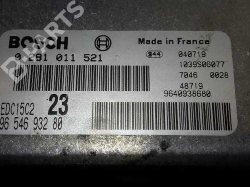 Engine control unit (ECU) CITROËN XSARA PICASSO (N68) 2.0 HDi | BP1566990M57 