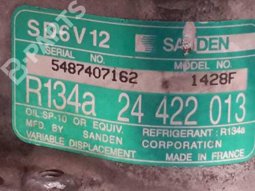 AC compressor OPEL ASTRA G Hatchback (T98) 1.7 DTI 16V (F08, F48) | BP1566992M34 
