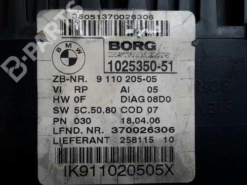 Instrument cluster BMW 3 (E90)  | BP1679006C47 