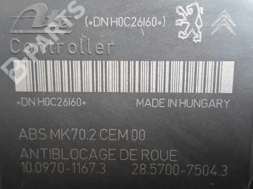 ABS pump CITROËN C3 II (SC_)  | BP1711884M43 