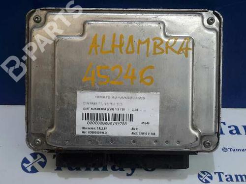 BP1942984M57 | Engine control unit (ECU) SEAT ALHAMBRA (7V8, 7V9) 1.9 TDI BP1942984M57