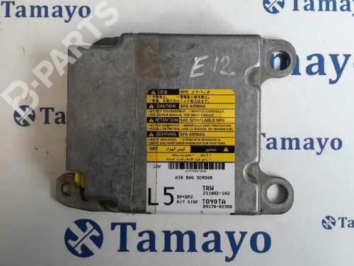 Kollisjonspute styreenhet TOYOTA COROLLA (_E12_) 2.0 D-4D (CDE120R, CDE120L_) (116 hp) 2977642