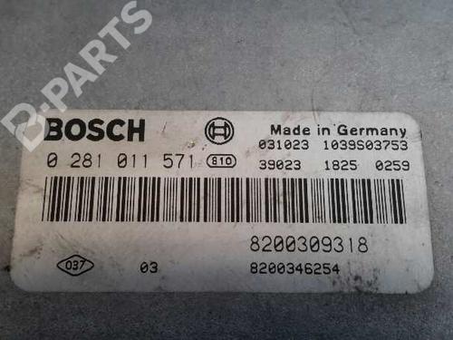 Engine control unit (ECU) RENAULT LAGUNA II Grandtour (KG0/1_) 2.2 dCi (KG0F) | BP2234209M57 