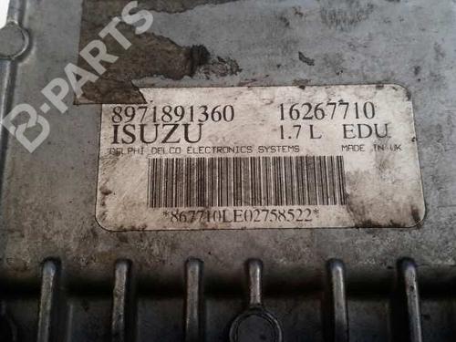 Engine control unit (ECU) OPEL CORSA C (X01) 1.7 DI (F08, F68) | BP2337765M57 