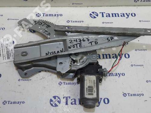Used Rear right window mechanism NISSAN NOTE (E11, NE11) [2005-2013]  1018752