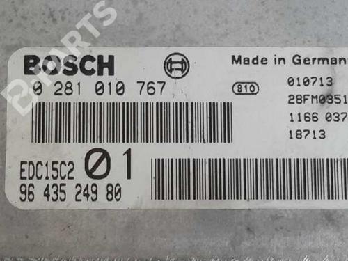 Engine control unit (ECU) PEUGEOT 206 Hatchback (2A/C) 2.0 HDI 90 | BP2670117M57 