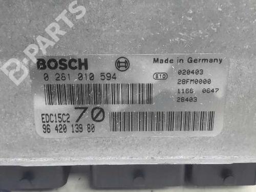 Engine control unit (ECU) PEUGEOT 206 Hatchback (2A/C) 2.0 HDI 90 | BP2696861M57 