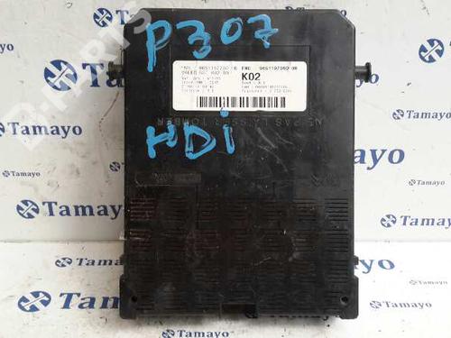 Fuse box PEUGEOT 307 (3A/C) 2.0 HDi 90 | BP2845210E1 