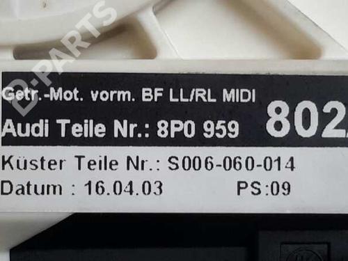 Right front window motor AUDI A3 (8P1)  | BP3031878E20 