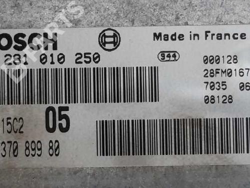 Engine control unit (ECU) PEUGEOT 206 Hatchback (2A/C) 2.0 HDI 90 | BP3255657M57 