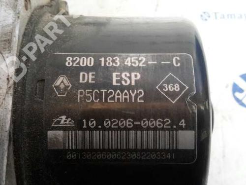 ABS Bremseaggregat RENAULT LAGUNA II (BG0/1_) 1.9 dCi (BG08, BG0G) | BP3493337M43 