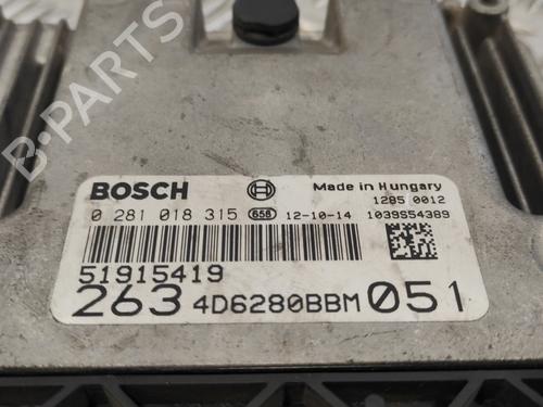 Engine control unit (ECU) OPEL COMBO Tour (X12) 1.6 CDTI (C26, D26, E26, C05) | BP17031125M57 