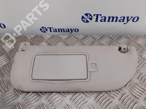 Left sun visor TOYOTA AYGO (_B4_) 1.0 (KGB40) (69 hp) 9287102