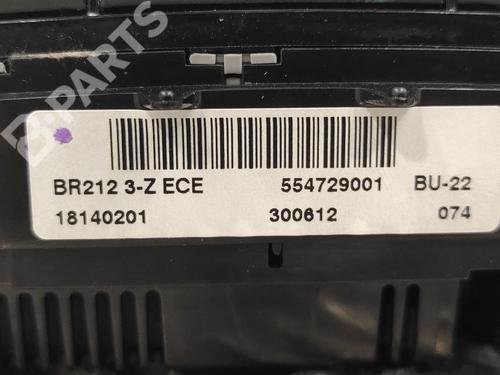 Climate control MERCEDES-BENZ E-CLASS (W212) E 500 4-matic (212.091) | BP10005404I5 