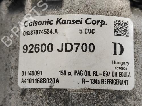 AC compressor NISSAN QASHQAI / QASHQAI +2 I (J10, NJ10, JJ10E)  | BP15680515M34 