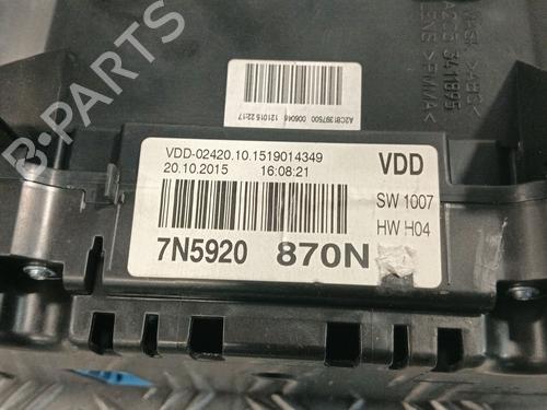 Instrument cluster SEAT ALHAMBRA (710, 711)  | BP29400324C47 