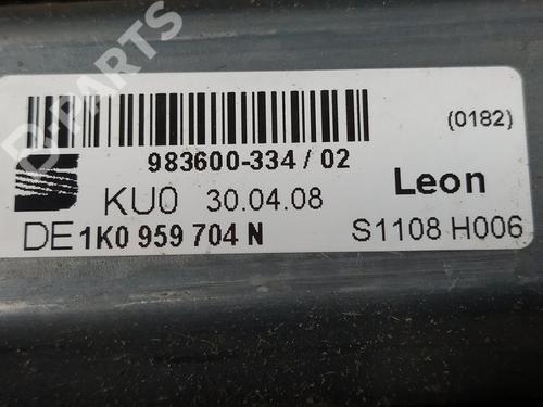 Rear right window mechanism SEAT LEON (1P1)  | BP2968744C25 