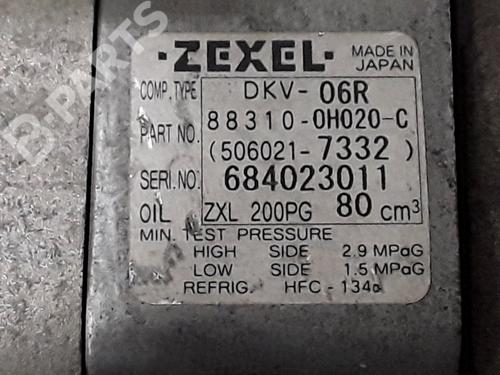 AC compressor CITROËN C1 (PM_, PN_)  | BP7791115M34 