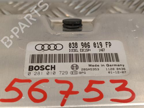 Engine control unit (ECU) AUDI A4 B6 Avant (8E5) 1.9 TDI | BP17212875M57 