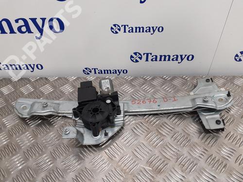 Used Front left window mechanism PEUGEOT 2008 I (CU_) 1.5 BlueHDI 100 (102 hp) 9552335