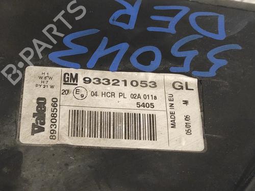 Højre forlygte OPEL MERIVA A MPV (X03) 1.7 CDTI (E75) | BP12296994C29 
