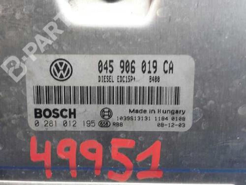 Engine control unit (ECU) VW POLO (9N_, 9A_) 1.4 TDI | BP6101076M57 