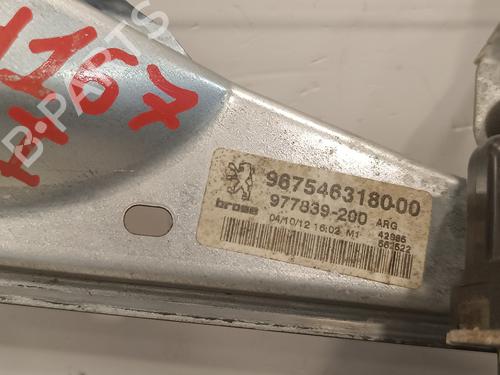 Rear left window mechanism PEUGEOT 308 I (4A_, 4C_) 1.6 HDi | BP17212867C24 