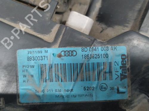 Left headlight AUDI A4 B5 (8D2) 1.9 TDI | BP13921859C28 