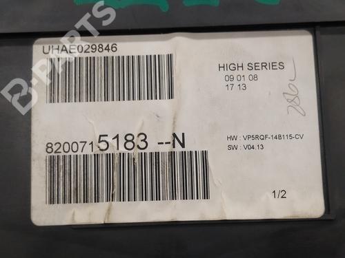 Instrument cluster RENAULT CLIO III Grandtour (KR0/1_) 1.2 16V (KR02, KR0J) | BP9973835C47 