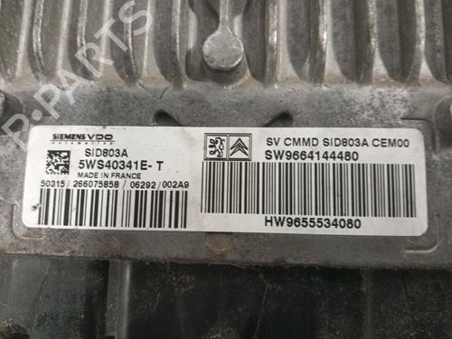 Engine control unit (ECU) PEUGEOT 807 (EB_)  | BP29743594M57 