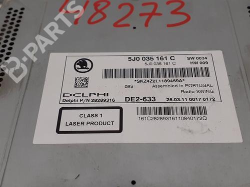 Radio SKODA FABIA II Combi (545)  | BP8668697E6 