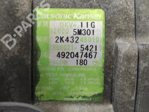 AC compressor NISSAN X-TRAIL I (T30) 2.2 dCi | BP7101318M34 
