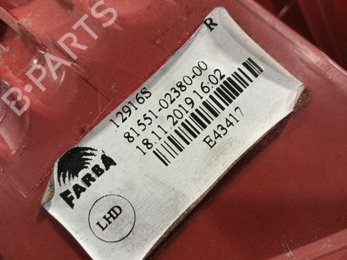 Right taillight TOYOTA AURIS (_E15_) | BP30744808C35