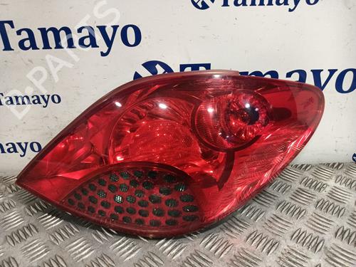 Used Right taillight PEUGEOT 207 (WA_, WC_) 1.6 HDi (90 hp) 31083755