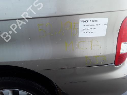 Mass air flow sensor KIA CARNIVAL II (GQ) 2.9 CRDi | BP9369407M95 