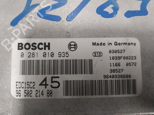 Engine control unit (ECU) PEUGEOT 307 (3A/C)  | BP24959719M57 