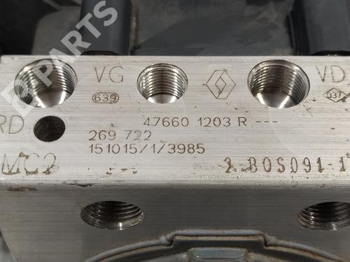 ABS pump DACIA SANDERO II 1.5 dCi 75 / Blue dCi 75 (B8JW, B8M4, B8AH, B8M7, B8M6) | BP10405305M43 