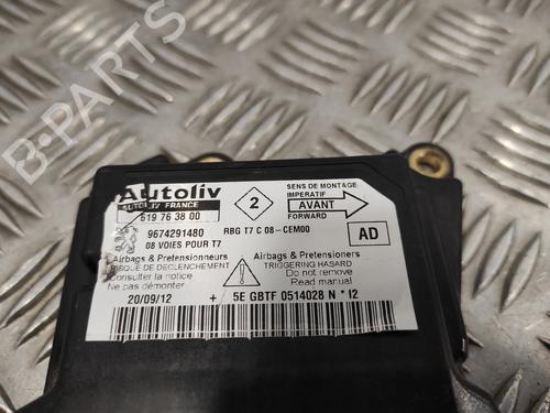 ECU airbags PEUGEOT 308 I (4A_, 4C_) 1.6 HDi | BP17207502M53 