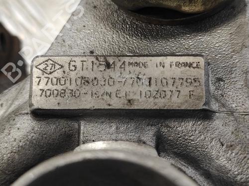 Turbocharger/Supercharger RENAULT MEGANE I Grandtour (KA0/1_)  | BP21027780M71